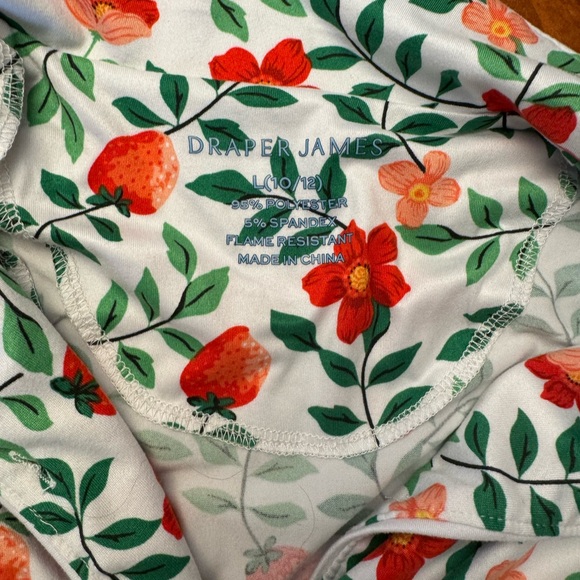 Girls matching pajamas size 10 - Picture 2 of 3